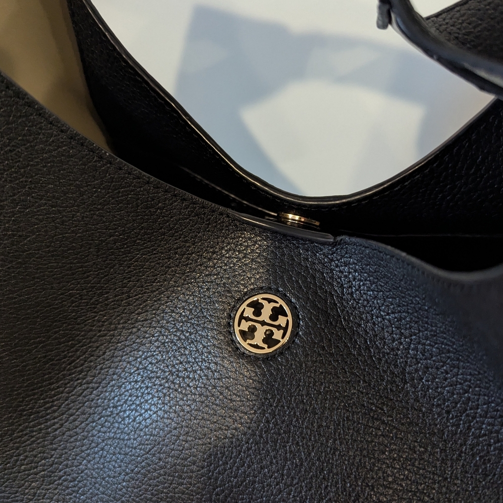 Tory Burch Leather Perry Hobo Tote - Picture 2 of 10